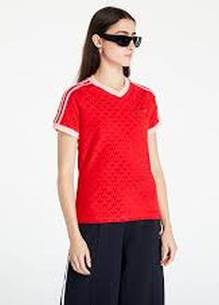 Adidas adicolor heritage now monogram женская футболка р l оригинал
