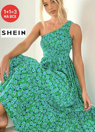Яскравий сарафан літня сукня shein