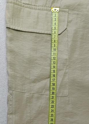 Преміальні жіночі штани карго парашути dante6 aesthetic parachute pants модал 88% бежеві l 6