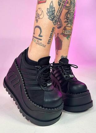 Ботинки на платформе demonia y2k dollskill