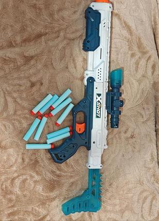 Скорострельный бластер zuru x-shot excel hawk eye