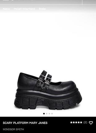Ботинки туфли new rock на платформе y2k dollskill