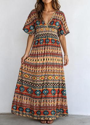 Шифонова сукня максі
