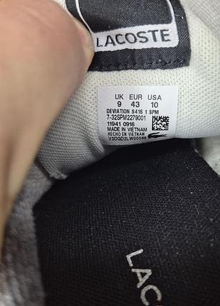 Кеды lacoste 7