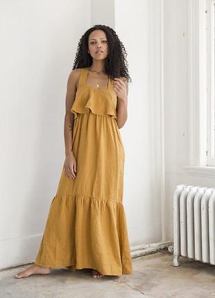 Лляне плаття beaumont organic