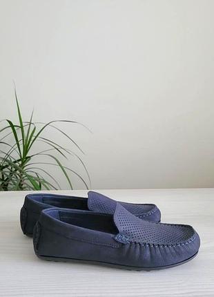 Мокасини шкіряні оригінал ecco hybrid moc 770313 рр.38,40