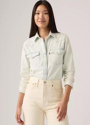 Сорочка жіноча джинсова levi’s
