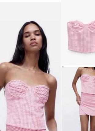 Топ корсет zara