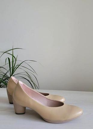 Туфли кожаные оригинал ecco sculptured 45 230203 гг.38