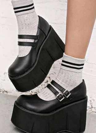 Demonia ботинки на платформе y2k dollskill