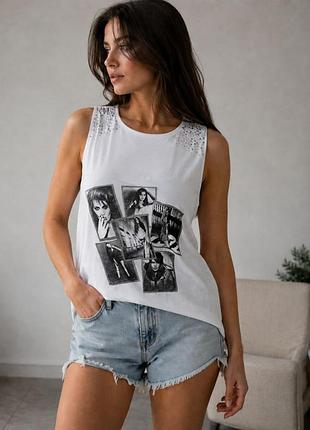 Zara basic женская футболка