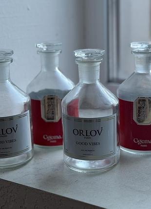 Набір графінів флаконів графін флакон orlov ggema good vibes ruby rouge