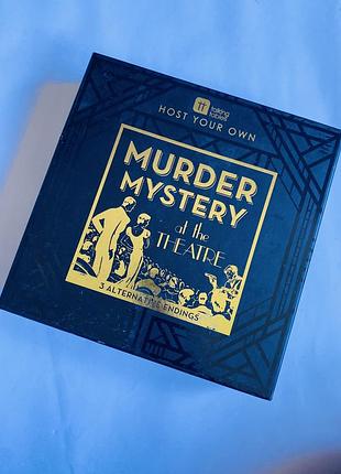 Murder mystery at the theatre» настільна гра від  talking tables, оформлена в стилі  1920-х годов
