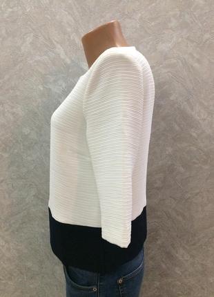 Блуза комбинированная плиссе esprit2 фото