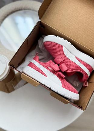 Дитячі кеди courtflex v3 mesh sneakers kids puma