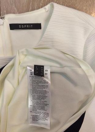 Блуза комбинированная плиссе esprit5 фото