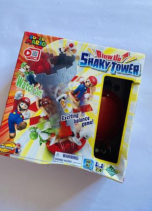 Epoch super mario blow up! shaky tower настільна гра