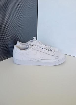 Чоловічі шкіряні кросівки nike/ чоловічі шкіряні кеди найк