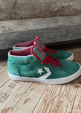 Зелені кеди converse all star 3