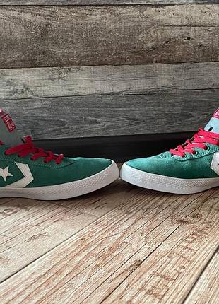 Зелені кеди converse all star 6