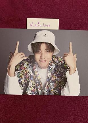 Bts j-hope офіційна листівка постер хосок