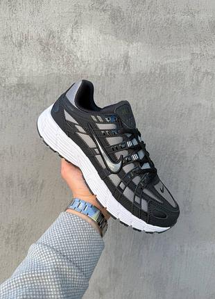 Nike p - 6000 black white 5