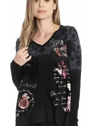 Фирменная вискозная туника/ xs/ brend desigual