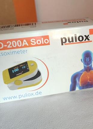 Пульсоксиметр pulox po-200a solo,