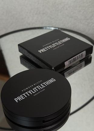 Пудрові рум'яна prettylittlething natural finish