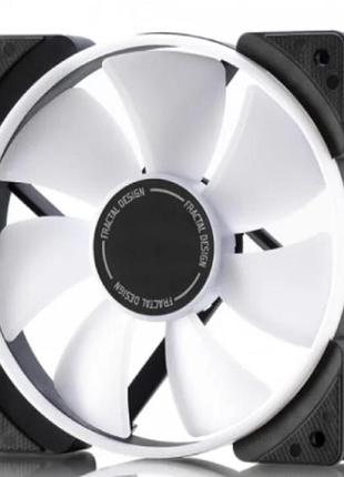 Вентилятор для корпуса fractal design fd-fan-pri-al12-pwm, 120 мм, rgb подсветка