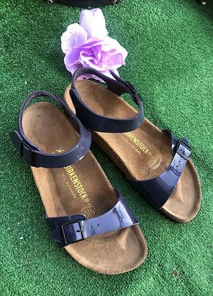 #b12 birkenstock босоножки оригинал 38р-24.5 см