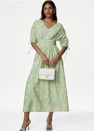 Красивое платье миди от бренда marks &amp; spencer 🤍💚