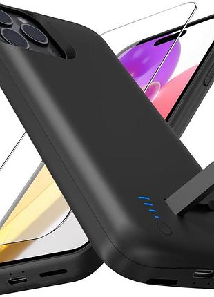 Чехол-аккумулятор giabuao для iphone 11 8500mah black уценка