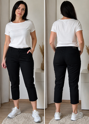 Черные джинсы m&amp;s crop