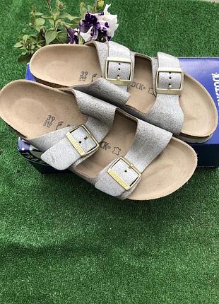 Birkenstock arizona шлепанцы кожа оригинал новые