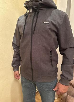 Куртка ragwear l оригінал, софтшелл, демісезонна, з капюшоном”