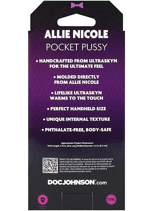 Мастурбатор doc johnson allie nicole 7