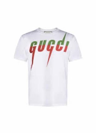 Футболка  gucci унисекс