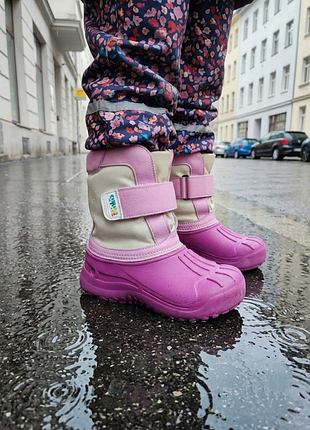 Гумові анатомічні чоботи birki's birkis birkenstock fun boot pink alpro-cell ☔🌦️ 31р (див. заміри устілки)