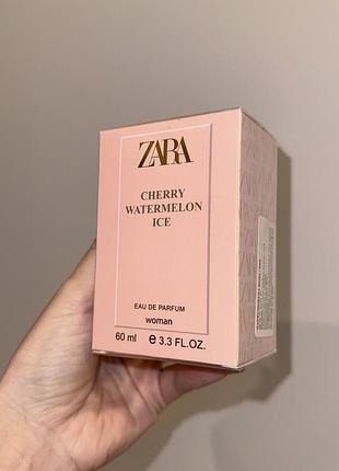 Парфуми zara духи шлейфові cherry watermelon ice🍒