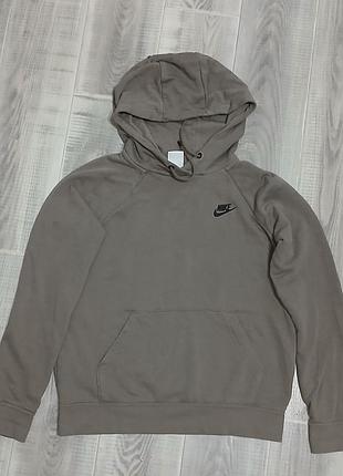 Худи nike sportswear essential hoodie оригинал (размер s), подростковое на 144-164