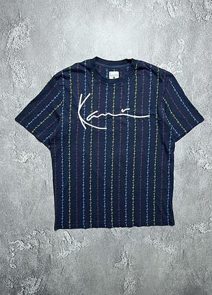 Vintage винтажная футболка karl kani карл кани big logo monogram монограмм size xl размер хл