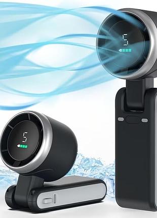 Портативний ручний вентилятор 1800mah, перезаряджуваний