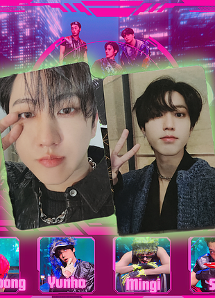 Офіційні картки stray kids з альбому 5-star хан джисон чанбін kpop skz han changbin скз кпоп