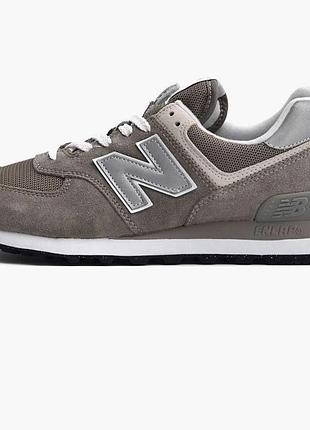 Кросівки чоловічі new balance 574 classic gl grey ml574evg