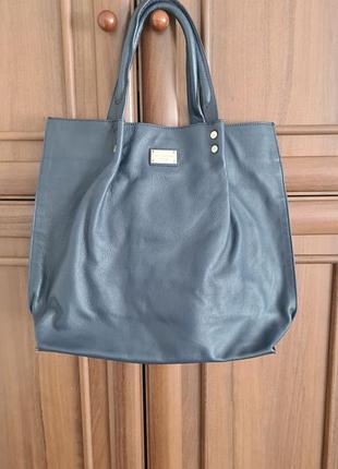 Кожаный шоппер paul costelloe