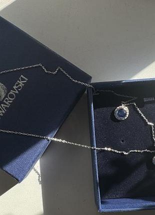 Swarovski angelic sapphire set оригінал