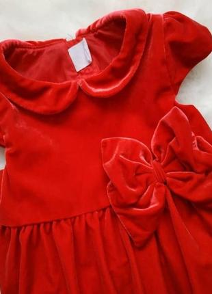 Нарядное платье, праздничное платье, красное платье hm2 фото