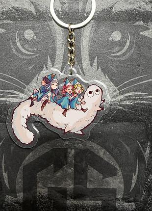 Акриловый брелок coco, tetia, agott и richeh (witch hat atelier)