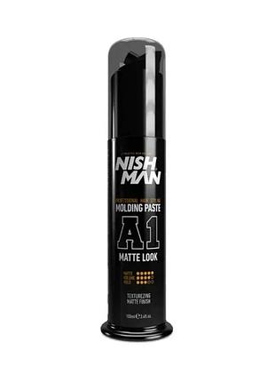 Матовая паста в тубе nishman matte paste a1 100 мл